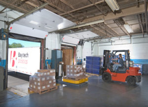 Forklift Loading Truck